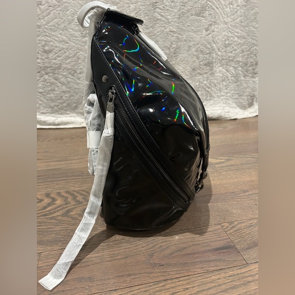 Rebecca Minkoff Julian Holographic Nylon Backpack. main image 4